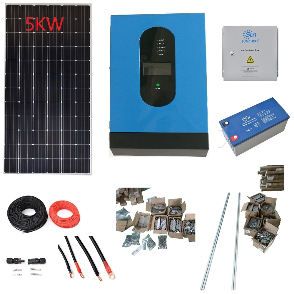 3kw 4kw 5kw 6kw Solar Inverter with MPPT Controller, Solar Hybrid Inverter, Grid Inverter