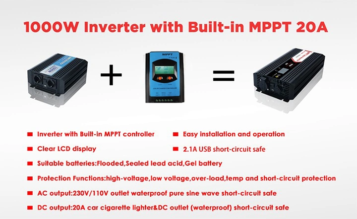 MPPT Controller for 1000W Solar Inverter