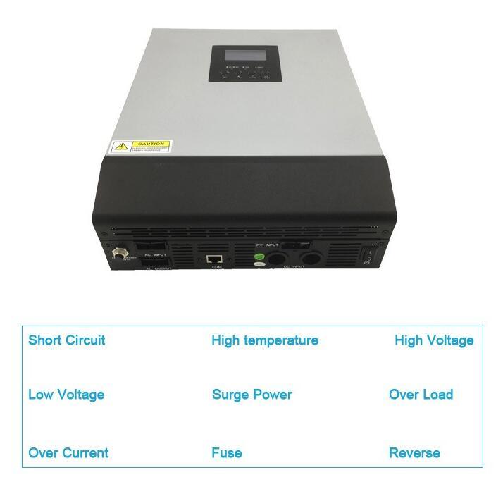 5kVA 4000W 48V Builtin 60A MPPT Solar Controller Hybrid Solar Inverter (QW-5kVA4860)