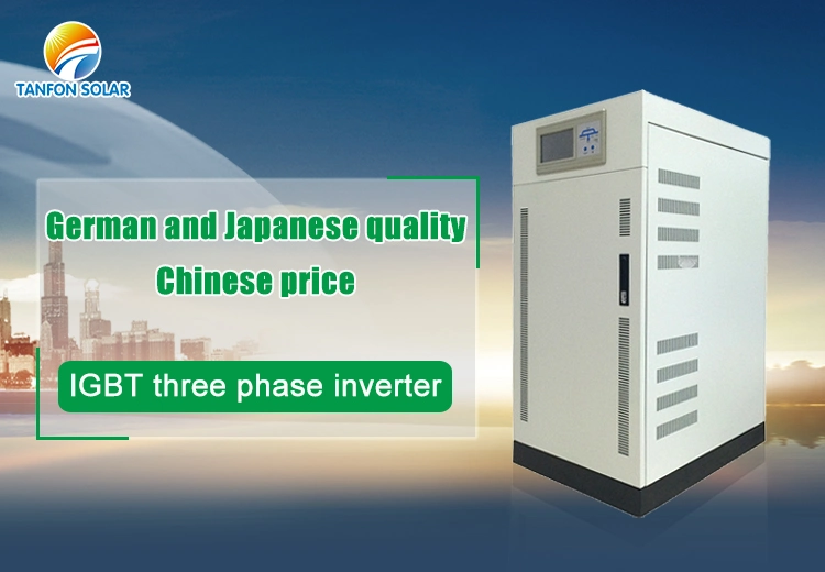 Three Phase Inverter Price High-Power 10kw 20kw 30kw 3phase Inverter Price ISO Ce Certification