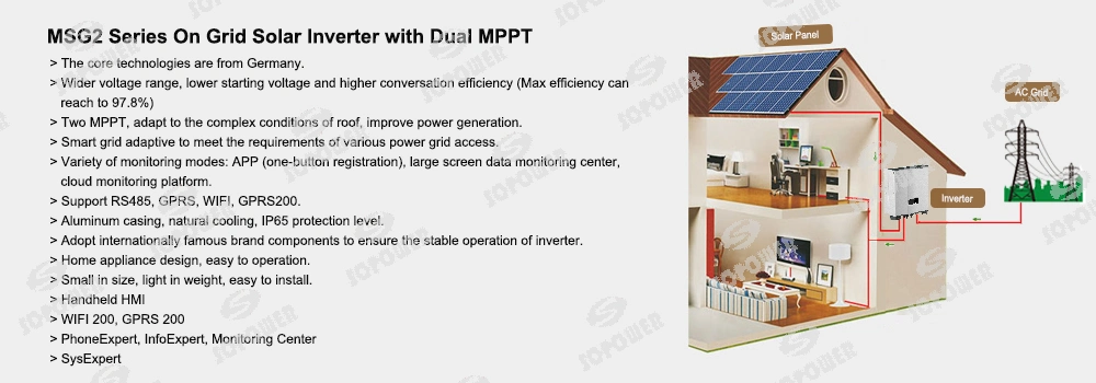 on Grid Solar Power Inverter 3000W 5000W Inverter with Dual MPPT