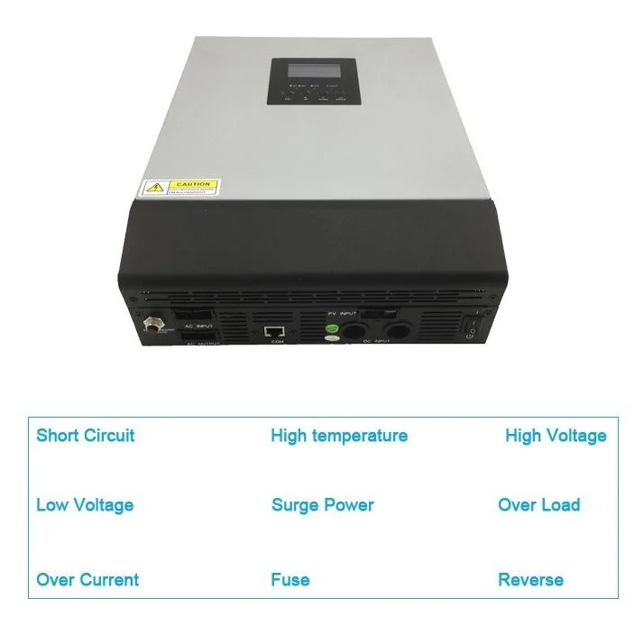5kVA 4000W 48V Hybrid Solar Power Inverter with 60A MPPT Solar Controller (QW-5kVA4860)