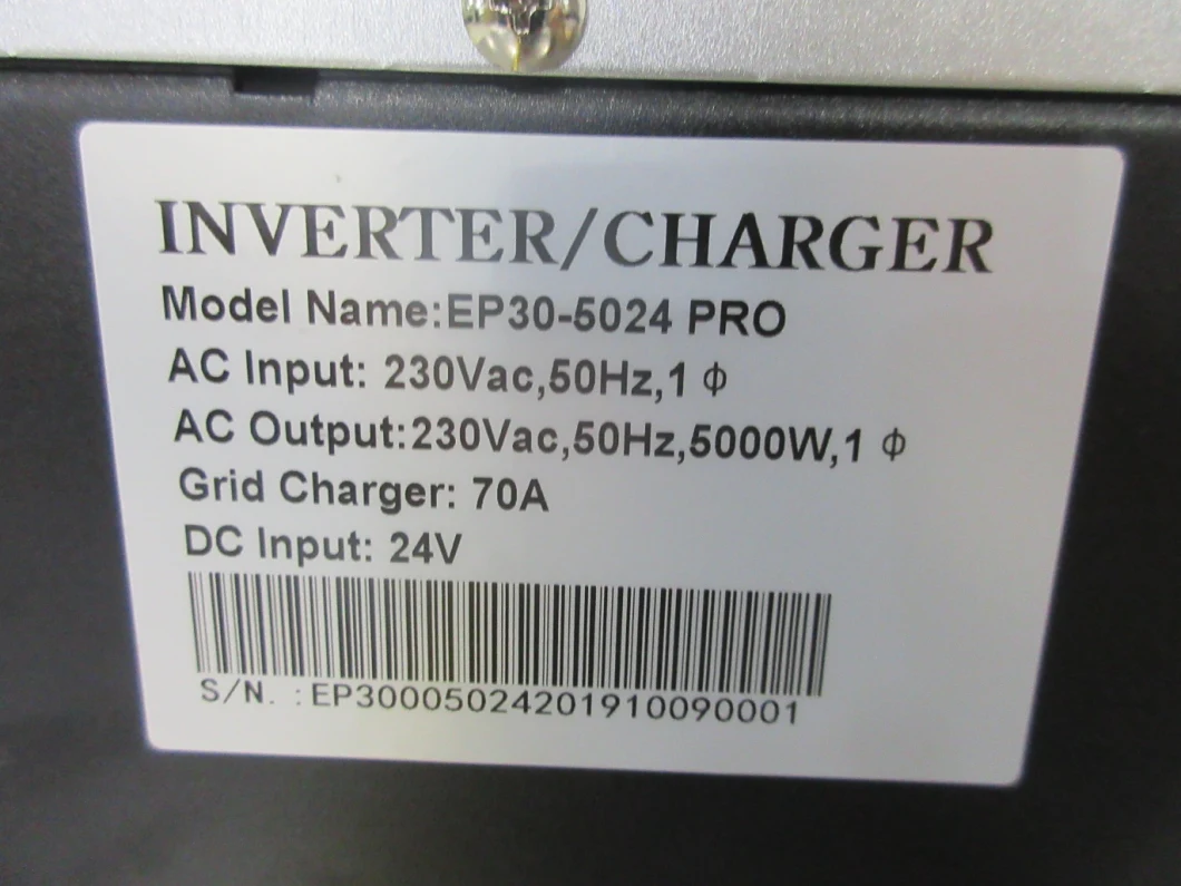 Power Inverter 5kw 24V Solar Power Inverter