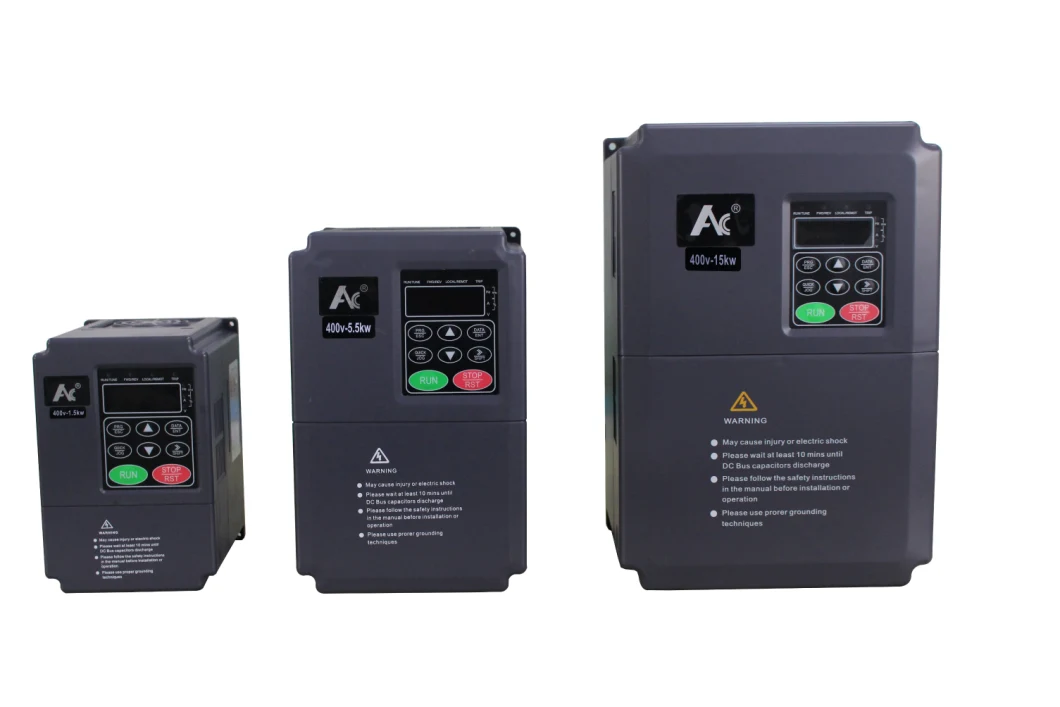Factory Sale AC Drive Low Power 3 Three-Phase 220V 230V 15kw Frequency Inverter 50/60Hz