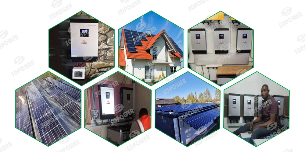 off Grid Solar PV Battery Backup Systems Solar Inverter 24V 230V 3500W