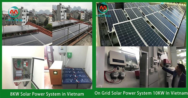 Solar System for Home Solar Panel Kit with Inverter 10kw 3000W 5000W Solar Module System
