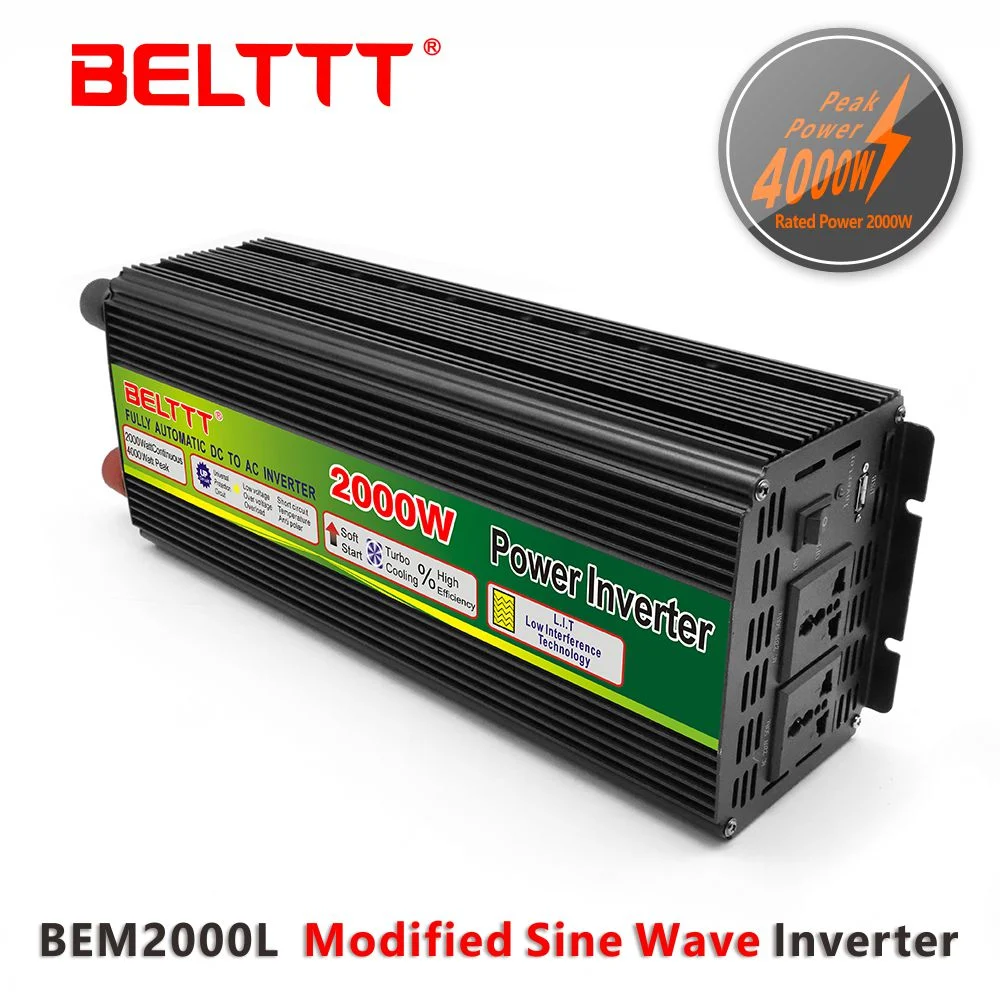 Belttt Original off Grid DC to AC Modified Sine Wave 2kw Solar Inverter