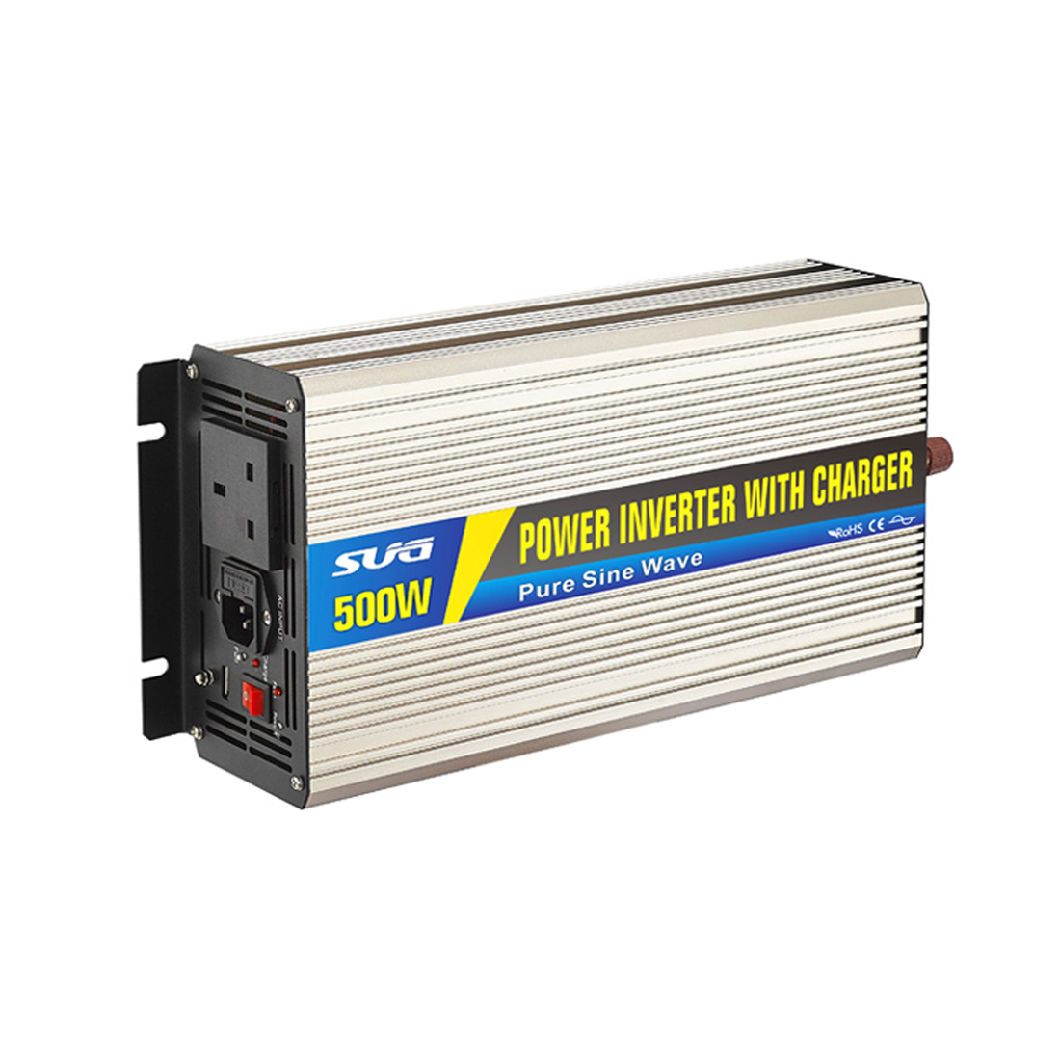 Inverter 12V 220V 500W Solar Inverter Battery Charger High Frequency 1000W