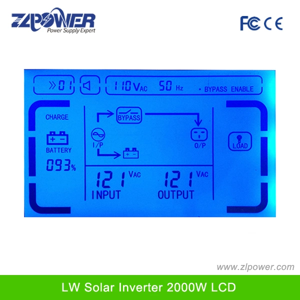 Factory 2kw DC to AC Battery Inverter Solar Inverter Pure Sine Wave