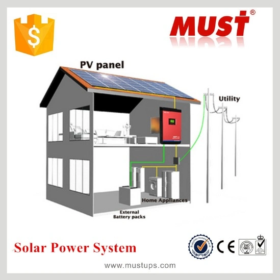 4000W Best Hybrid Solar Inverter 4kw Home Solar System