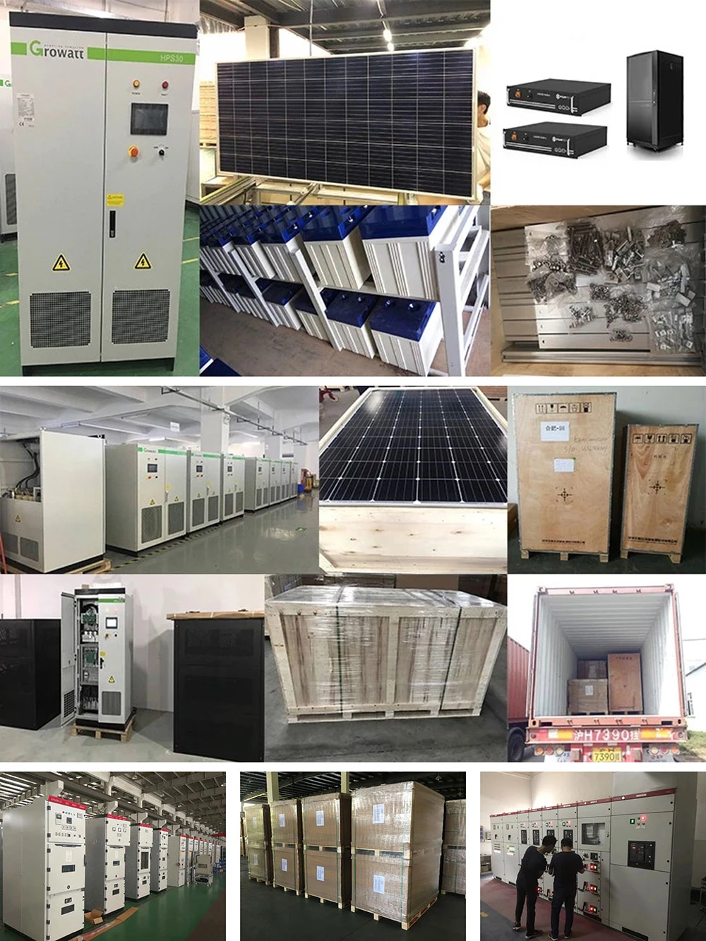 Hybrid Inverter System 30kw Solar PV System Installation