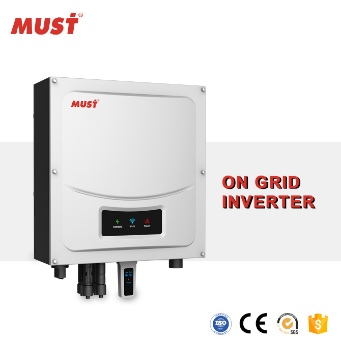 Must Grid Tie Pure Sine Wave Inverter PV Inverter 2000W to 6000W Single Phase