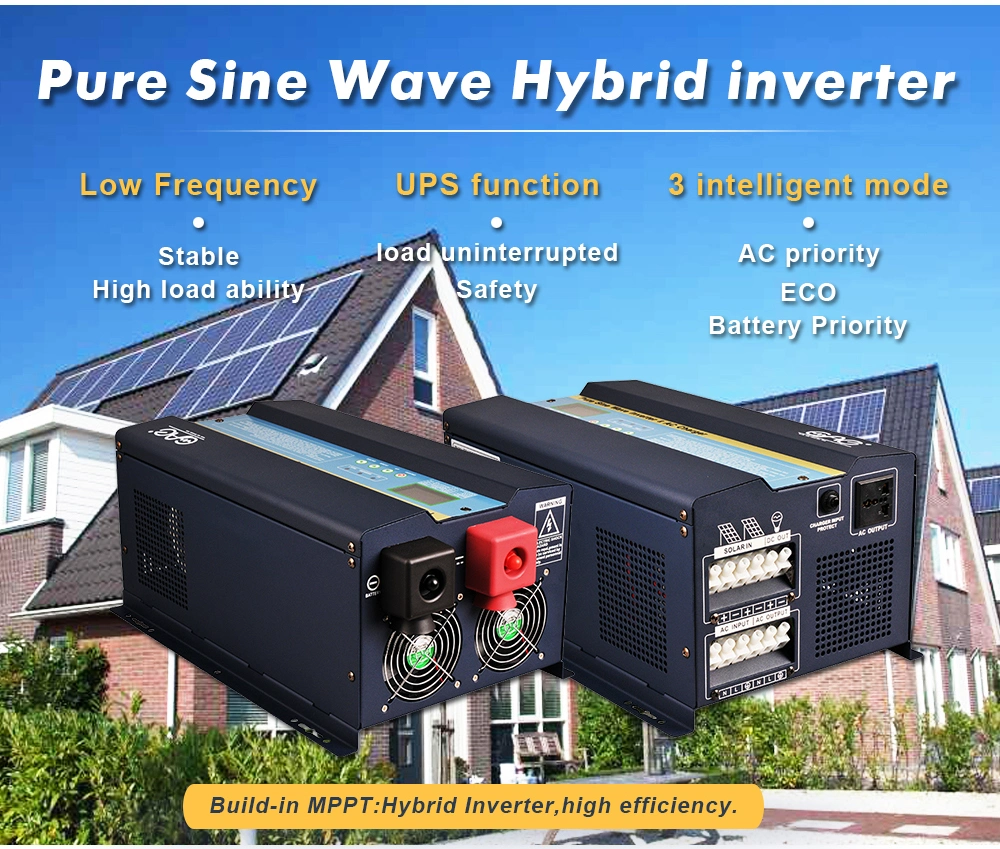 High Quality and Pretty Price of 1000W 12V DC to AC Solar Inverter (FSI-1000)