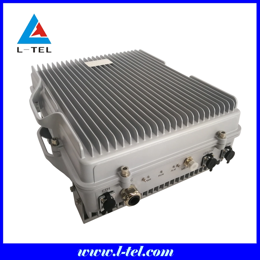 Bts Coupling UHF Tetra 400m Fiber Optic Repeater OEM Mobile Signal Booster Amplifier Indoor Coverage