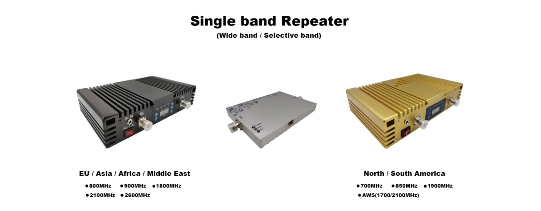 Golden 70dB Repeater High Quality Repeater with AGC & Mgc Mobile Signal Repeater GSM 900MHz Repeater