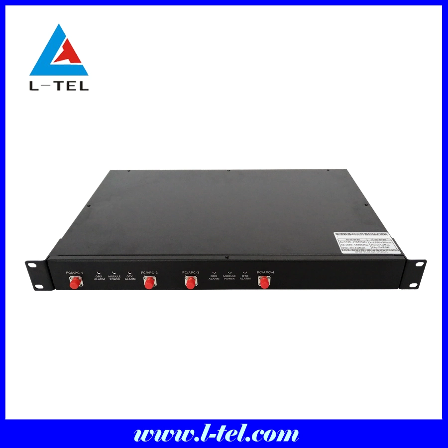 4G LTE 2600m Bts Coupled Fiber Optic Repeater One Master Unit Four Remote Units Optical System Signal Booster Amplifier
