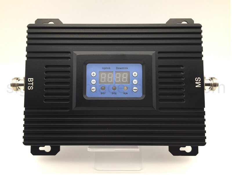 Sigbari Dual Band 2g 3G Mobile Signal Booster GSM850+UMTS1900 Cell Phone Signal Repeater