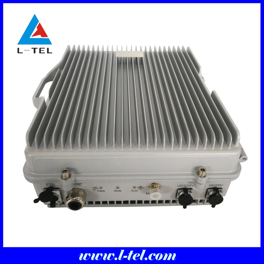 Bts Coupling UHF Tetra 400m Fiber Optic Repeater OEM Mobile Signal Booster Amplifier Indoor Coverage