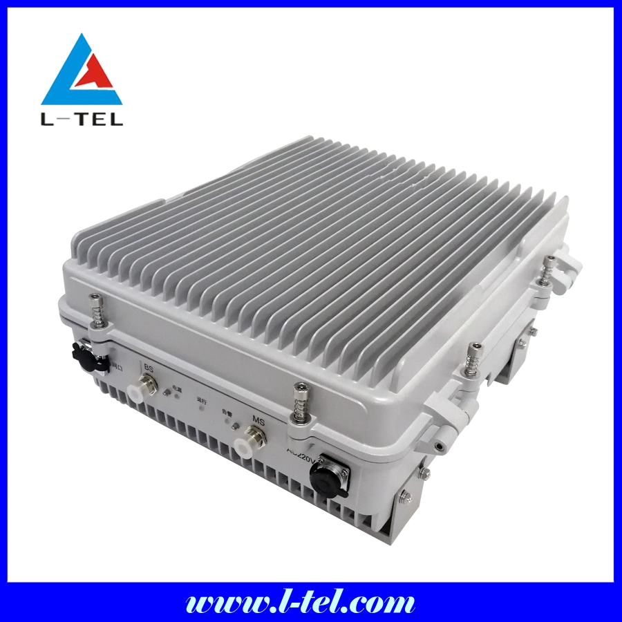 VHF Intercom Communication Trunk Amplifier 40dBm Bidirectional Amplification Signal Booster Line Repeater