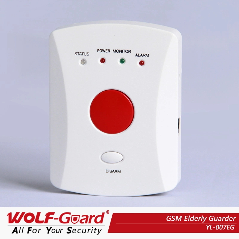 GSM Elderly Guarder, Adopt GSM 850/900/1800/1900 Bands Alarm