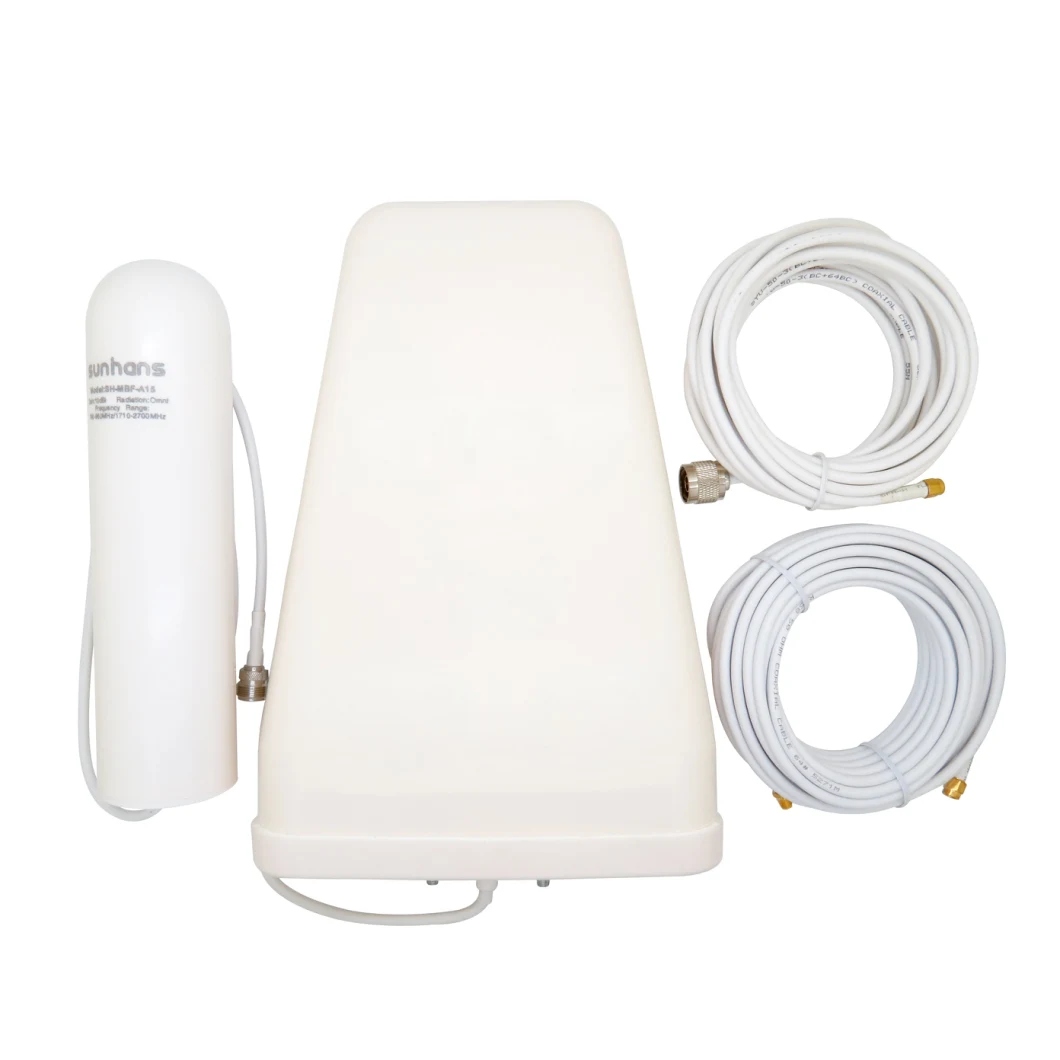 Cell Phone Signal Booster Triband GSM 700/850/1900/1700/2100MHz Indoor Mobile Repeater Extender Booster