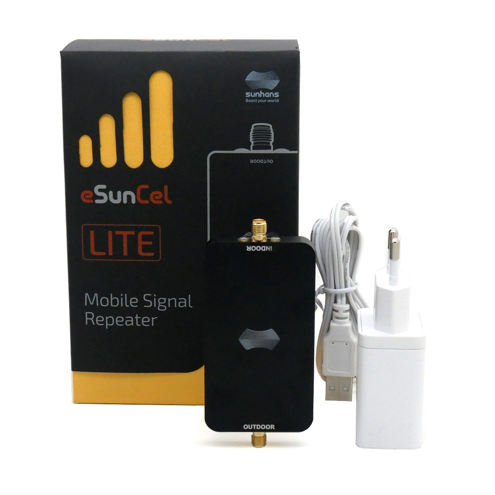 Sunhans Cellular Repeater 850MHz GSM CDMA 3G 4G Lte Cell Amplifier Kit Signal Booster for 200~400 Square Meter