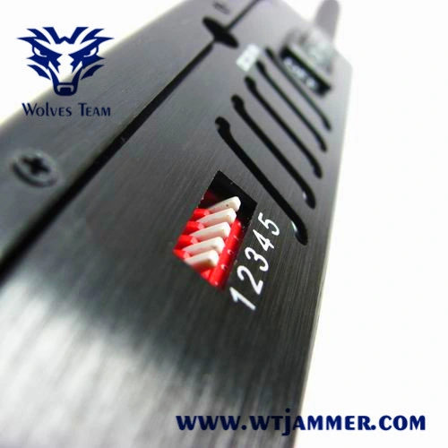 3G 4G All Frequency Portable Cell Phone Jammer with 5 Powerful Antenna (4G LTE + 4G Wimax)