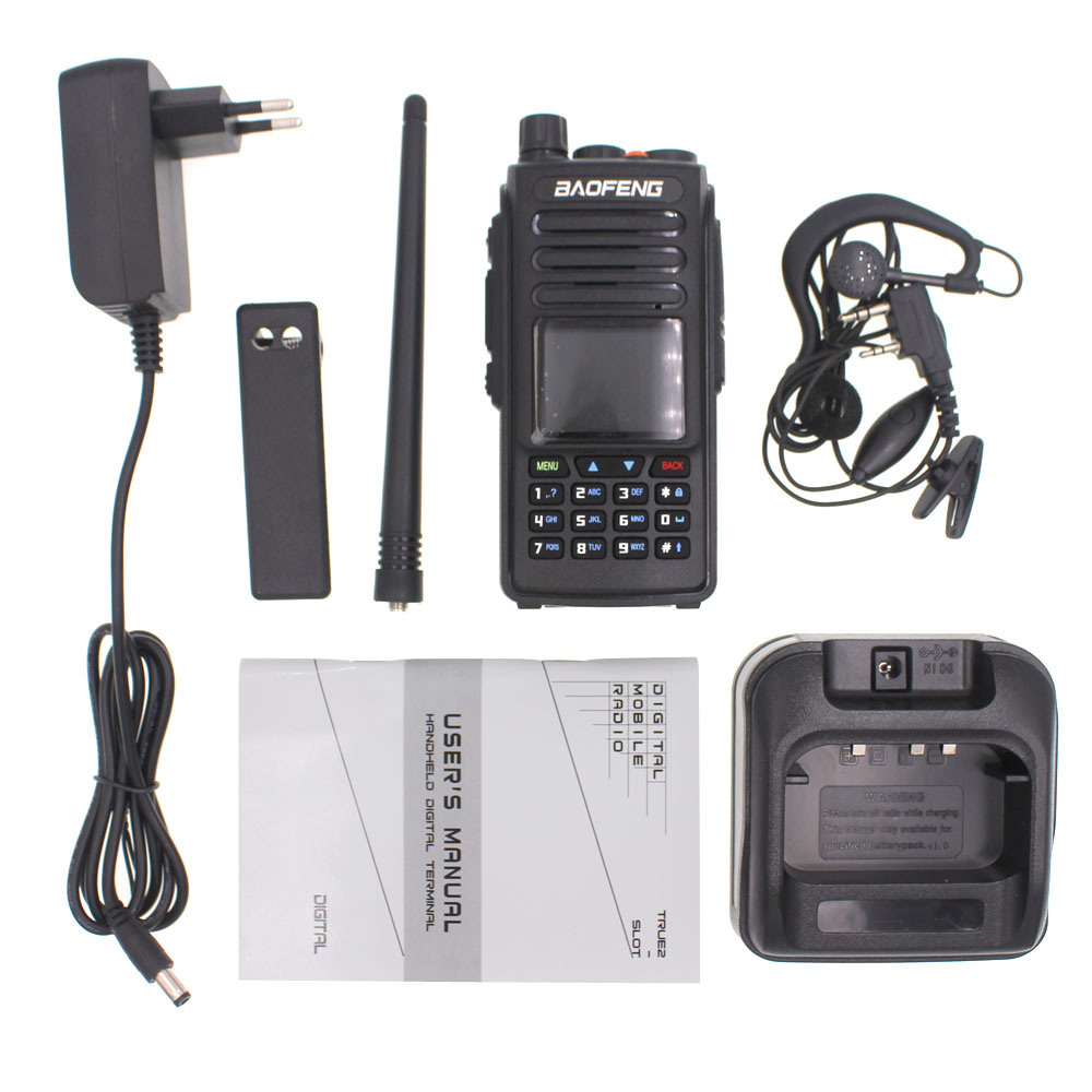 Dmr Digital Dm-1702 Dual Band Two Way Radio Walkie Talkie Ham Amateur Radio