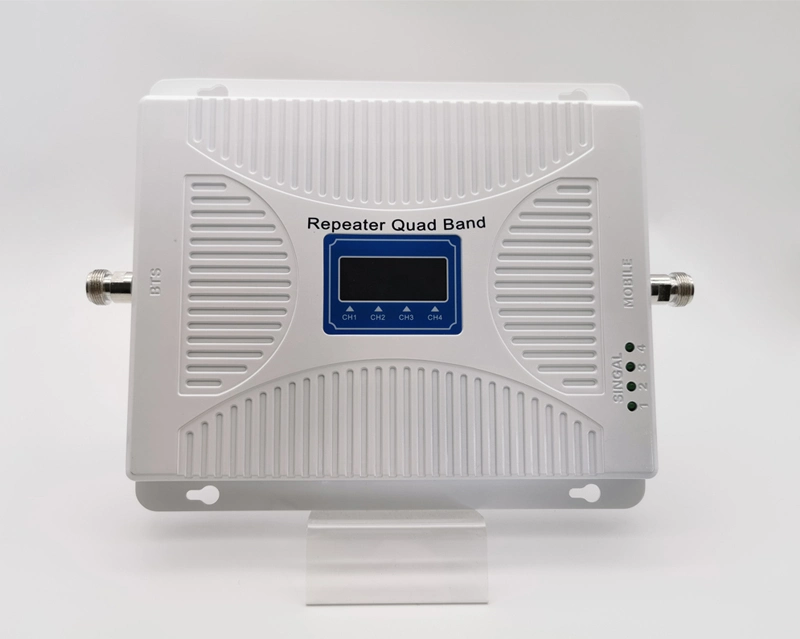 EU 800 900 1800 2100 MHz Quad Band 2g 3G 4G Mobile Signal Booster/Repeater/Amplifier