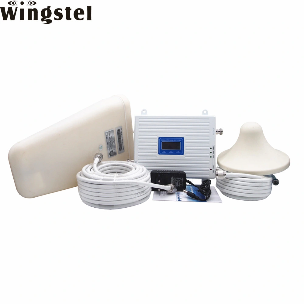 Triple Band Cellular Signal Booster GSM Lte 4G Mobile Signal Repeater/ Signal Extender