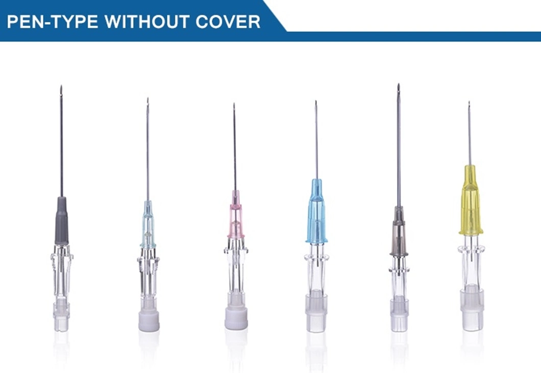 Medical Disposables Products Sterile IV Catheter Pen Type Intravenous Cannula