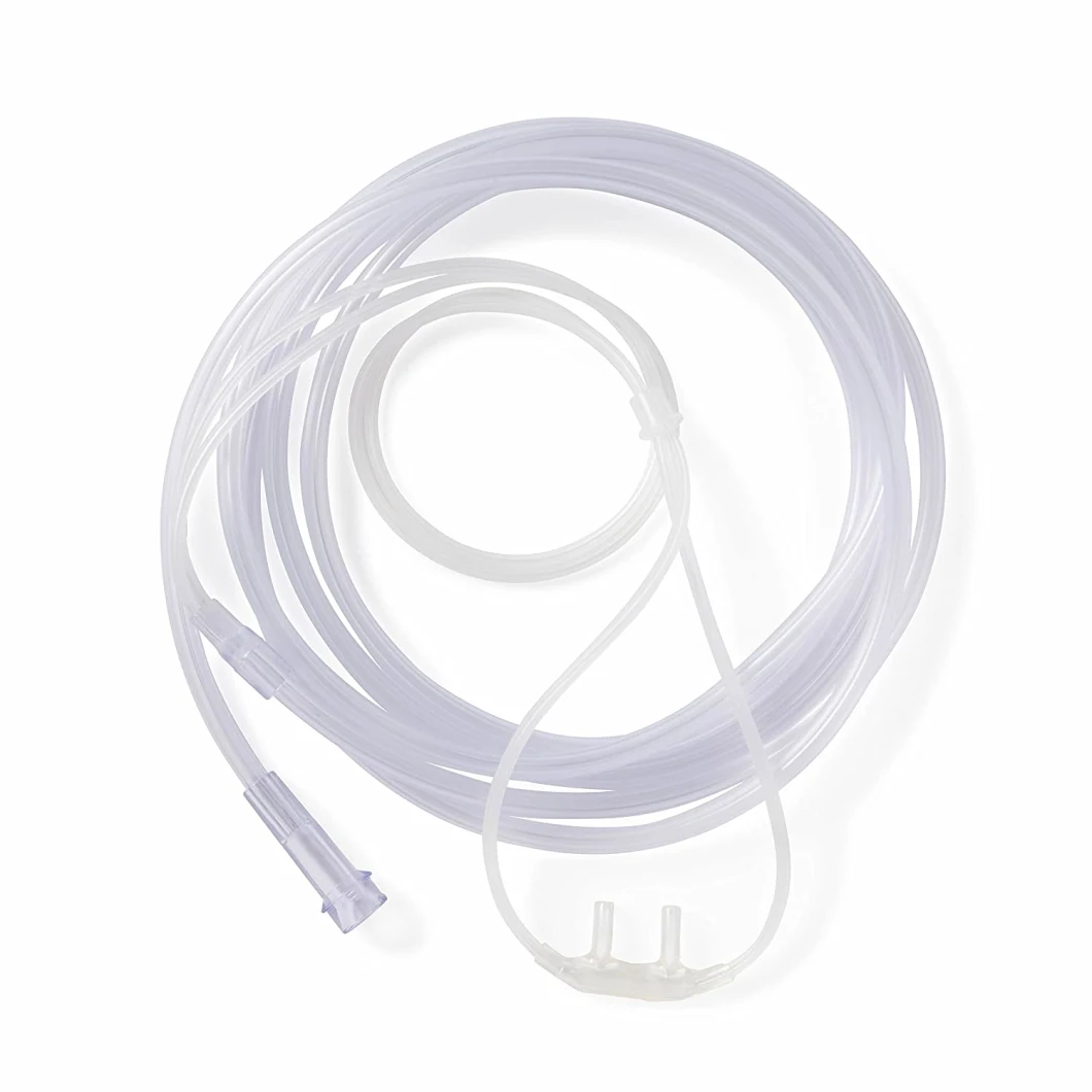 High Quality PVC Nasal Oxygen Cannula Oxygen Catheter with CE/ISO13485