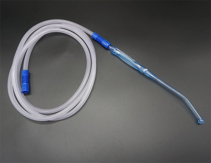 Sterile PVC Yankauer Suction Tube with Handle