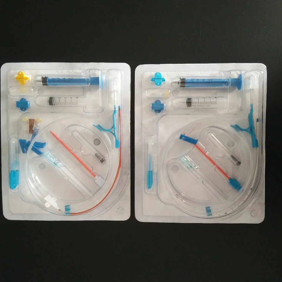 Manufacture Disposable 7fr 8fr 12fr 3 Triple Lumen Central Venous Catheter CVC Kit