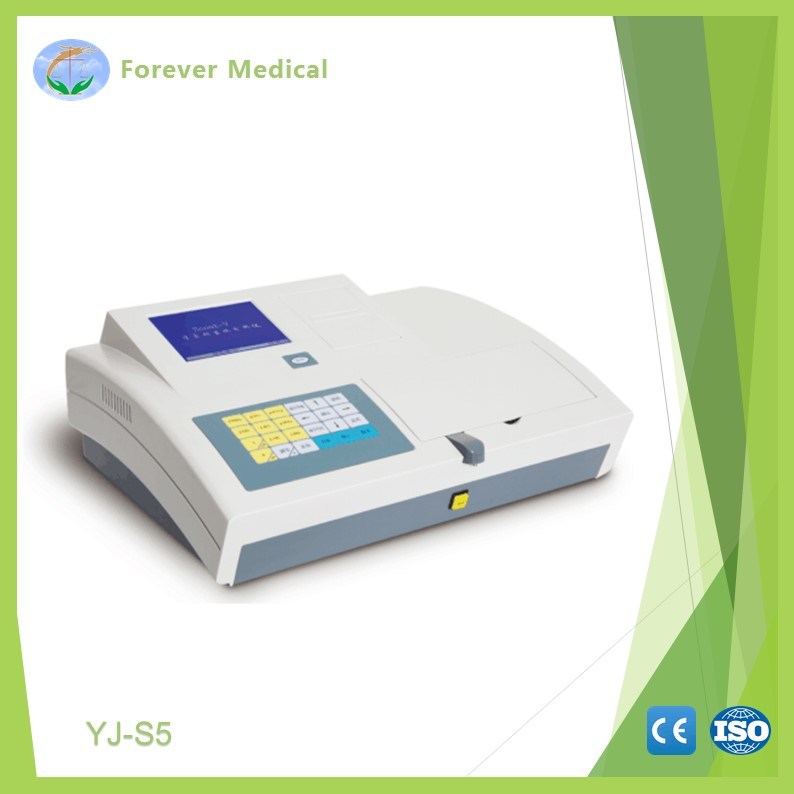 Clinical Equipment Semi-Auto Biochemistry Analyzer Used in Clinical Lab (YJ-S5)