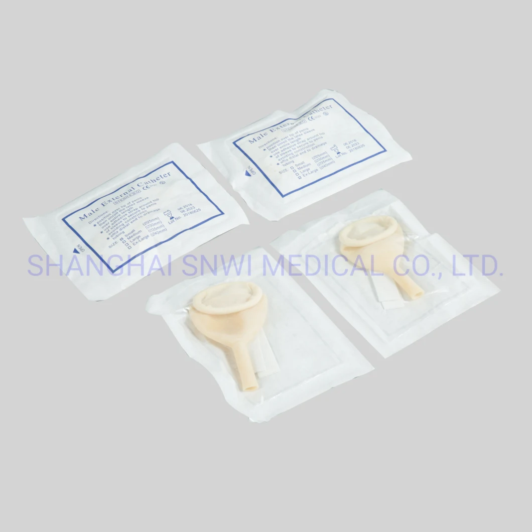 CE/ISO Approved Medical Disposable Male External Catheter