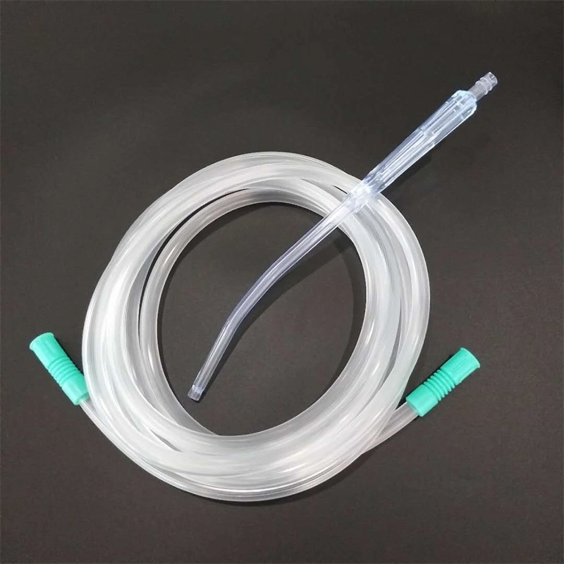 Sterile PVC Yankauer Suction Tube with Handle