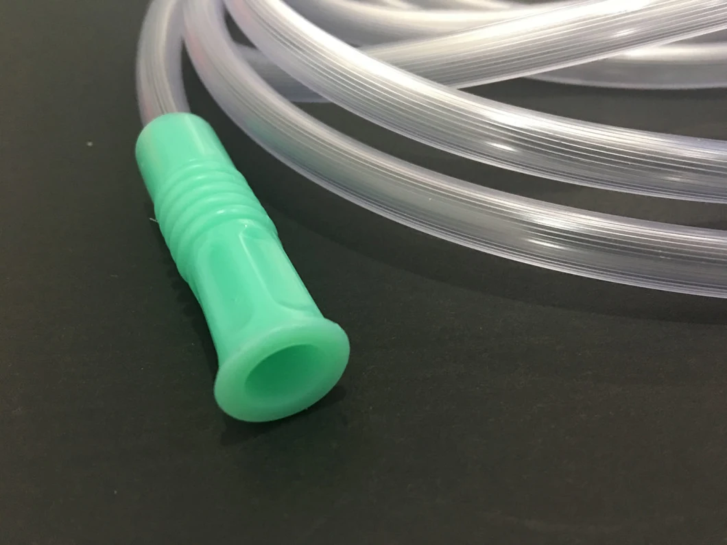 FDA Ce ISO Approved Yankauer Suction Set with PVC Suction Connecting Tube