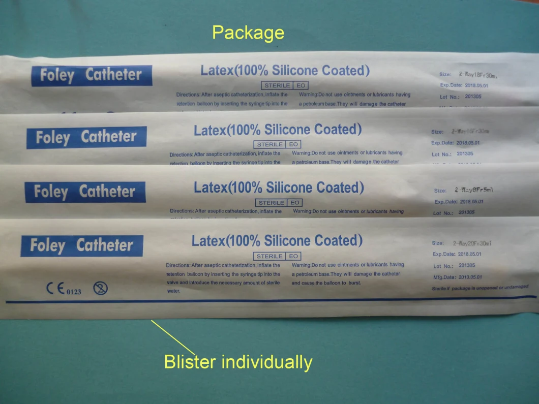 3way Latex Foley Catheter Urinary Catheter Types