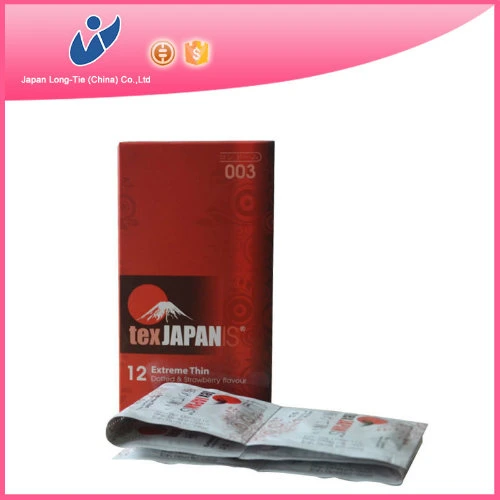Ultra Thin Male Latex Extra Condom with OEM Condom Design