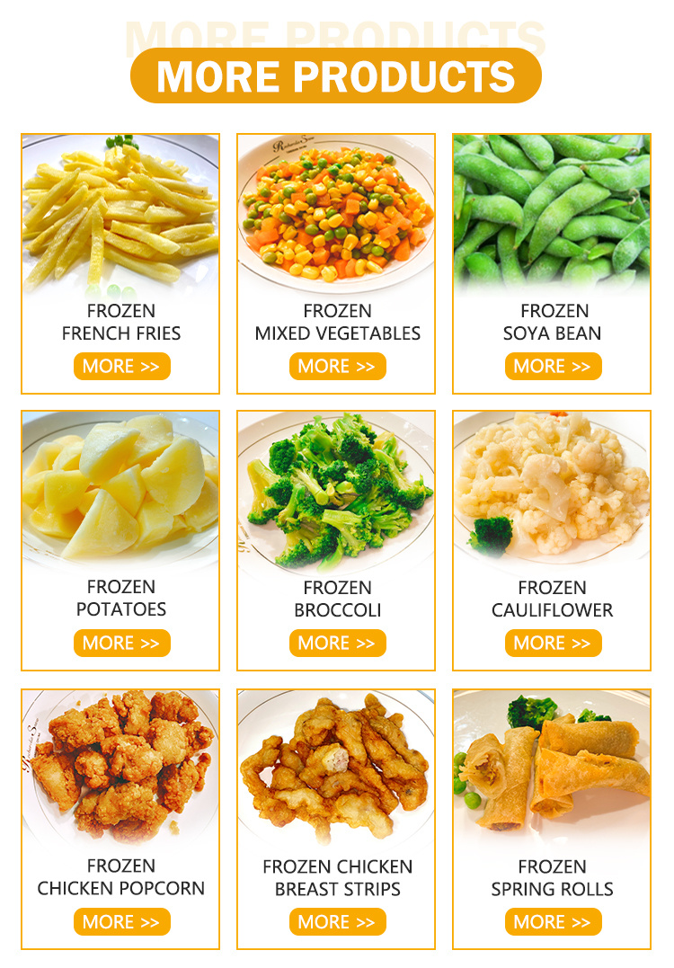 Flavored French Fries Thick French Fries Wholesale IQF Frozen French Fries