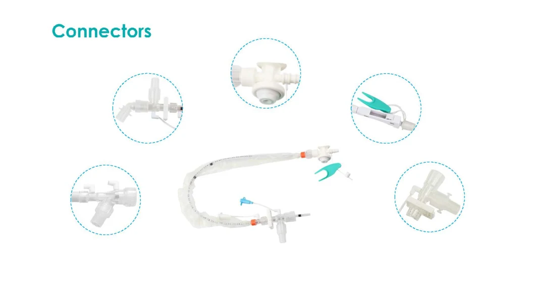 Safety Disposable Closed Suction Catheter/Infant Suction Catheter/Suction Catheter with Control Valve 6fr 8fr 10fr 12fr 14fr 16fr