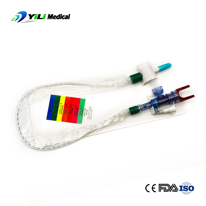 Medical Disposable Inline Suction Catheter Closed Suction System
