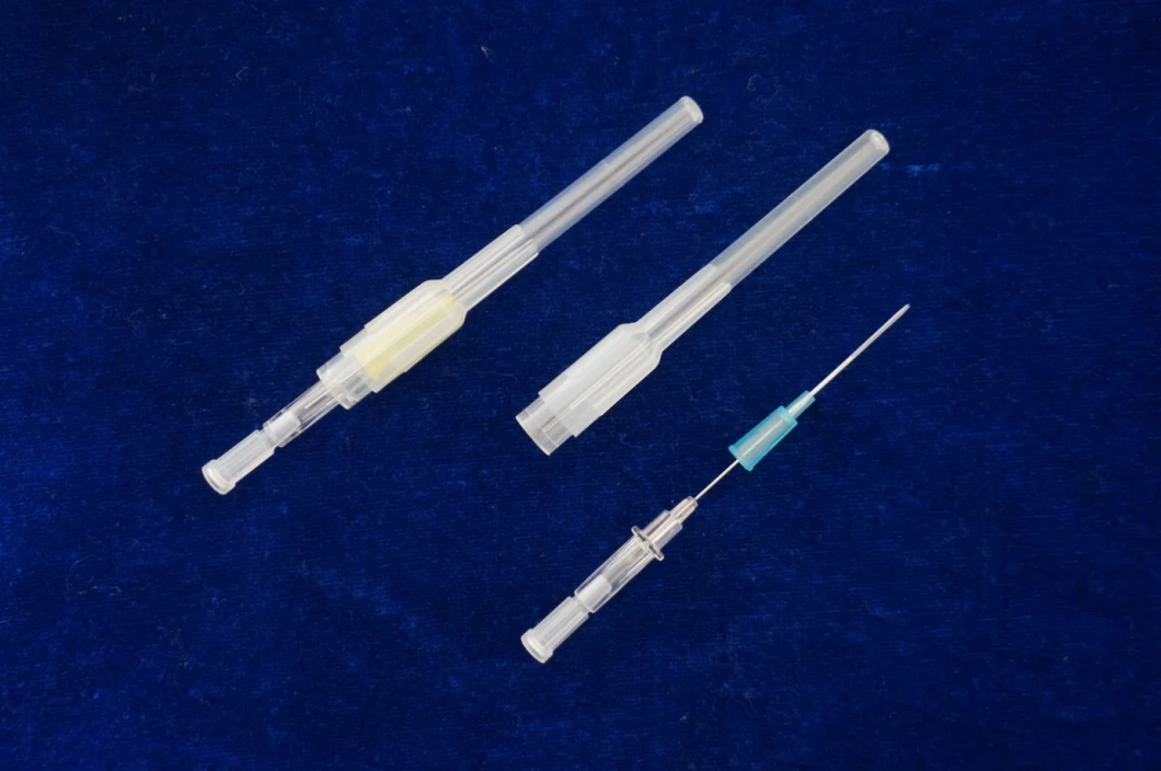 Medical Disposable Infusion Catheter Butterfly Type with Injection Port 22g