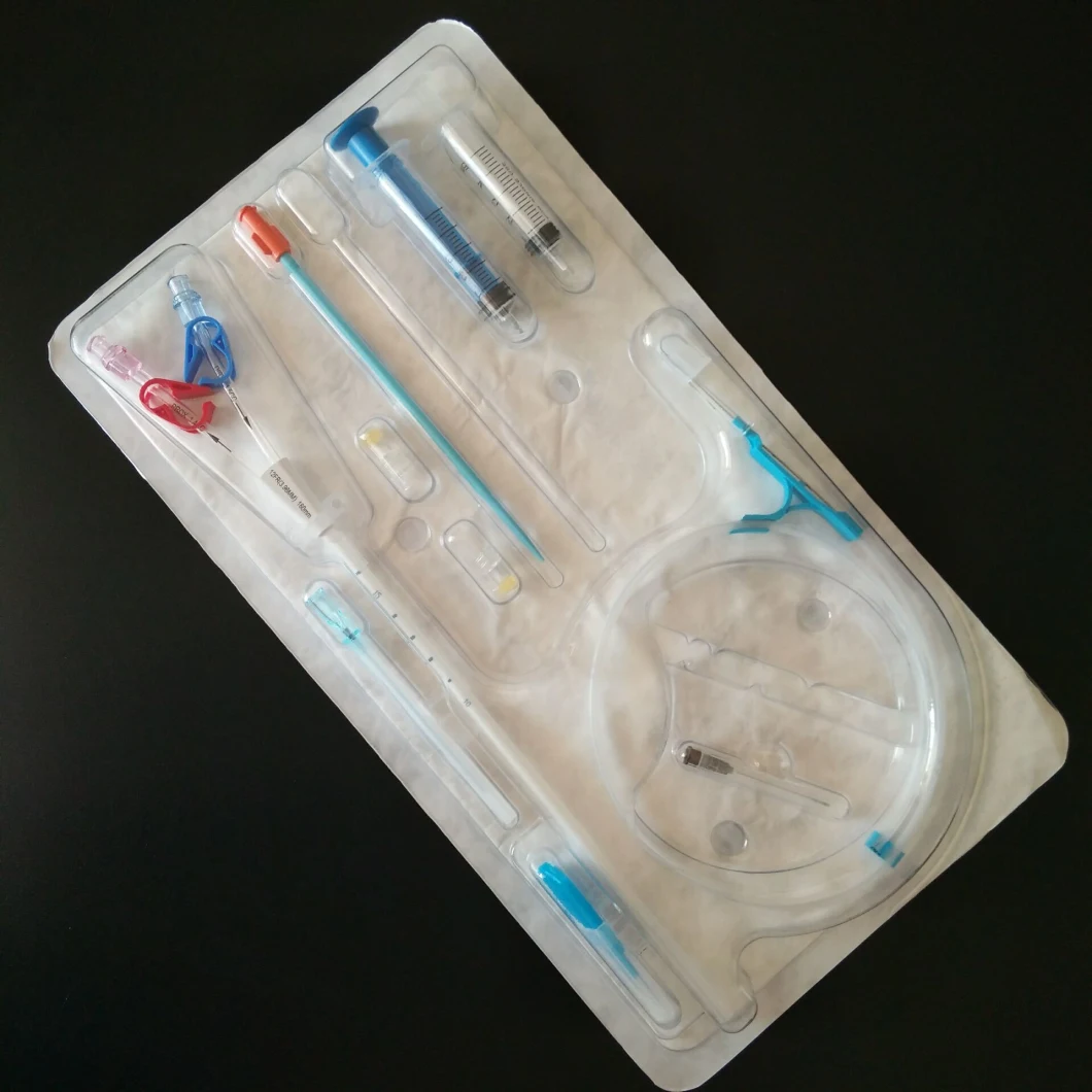 Medical Disposable Single/Double/Triple Lumen Hemodialysis Catheter Kit Dialysis Catheter