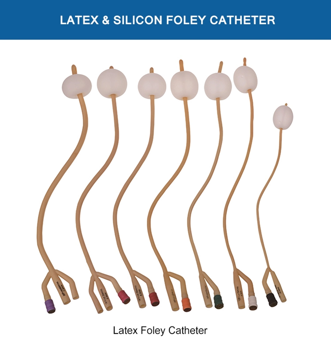 Factory Outlets Cheap Price Wholesale Double Balloon Latex Foley Catheter