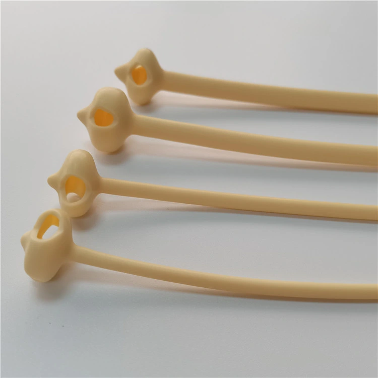 Rubber Latex Drain Mushroom Malecot Pezzer Catheter