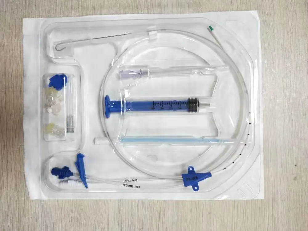 Hot Sale Double Lumen Central Venous Catheter Kits CVC Catheter