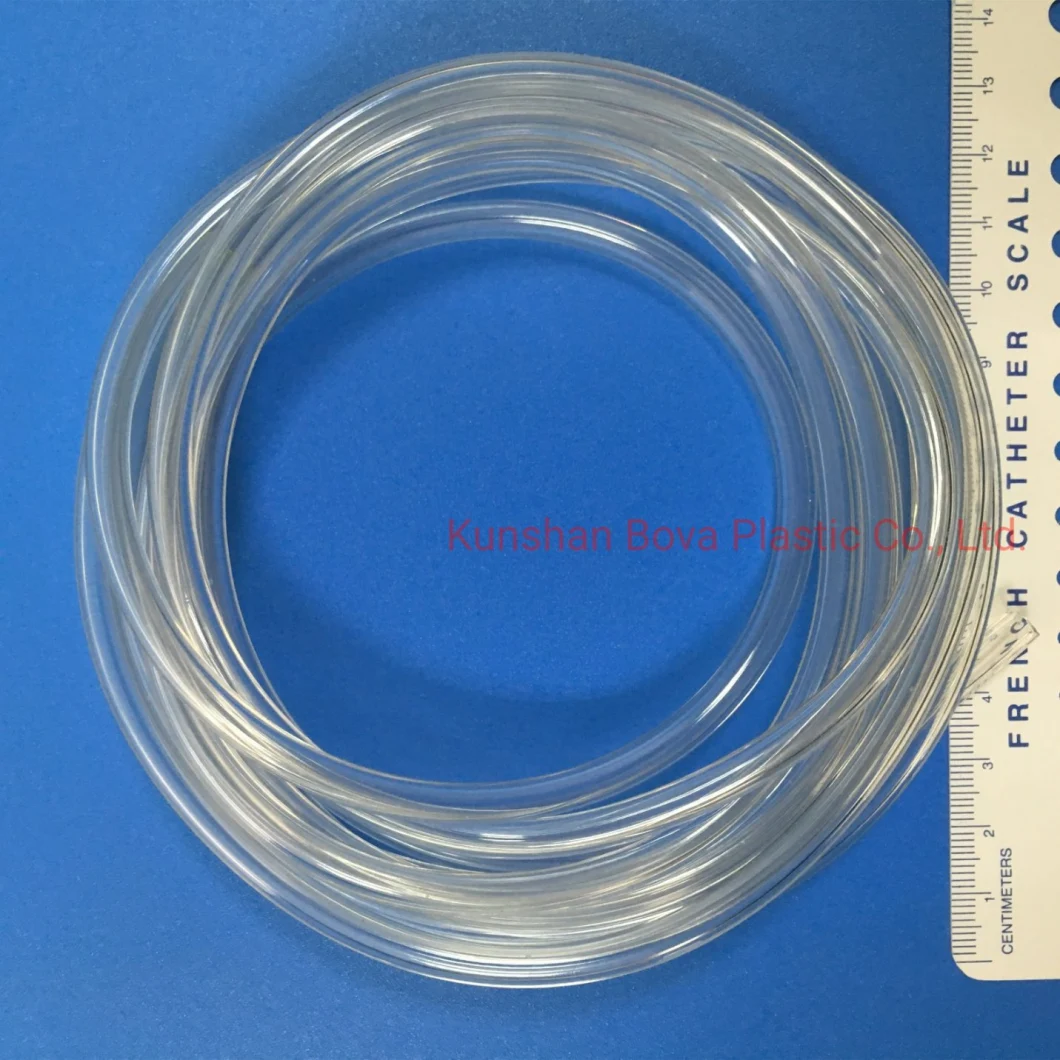 Multi-Groove Plastic PVC Tube for Medical Oxygen Catheter of Hospital Products