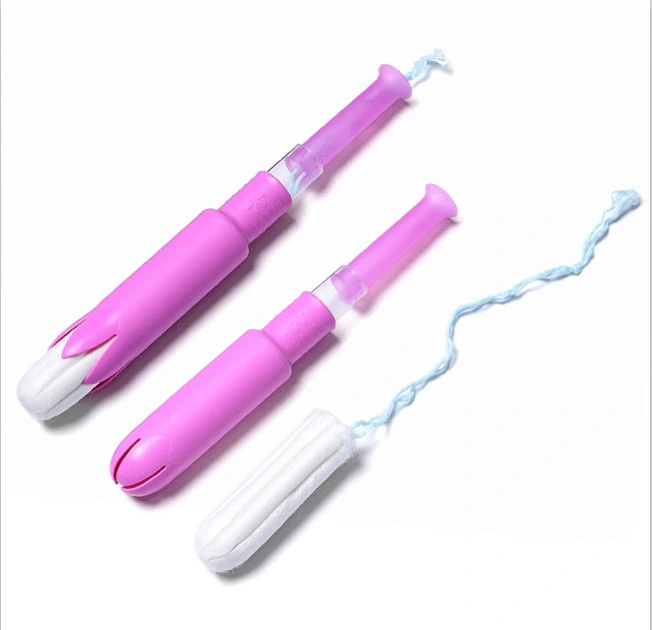 Professional Disposable 3 Tubes Applicator Tampon Hygiene Sanitary Tampons Cotton Tampon Catheter Tampon Women Period Tampon